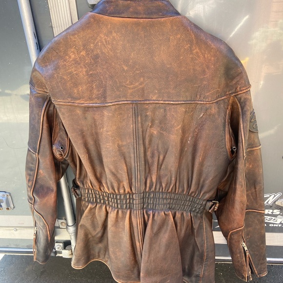 XL Women’s HD leather riding jacket - Picture 2 of 4